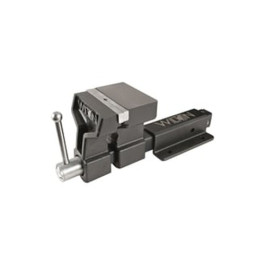 Wilton 10010 ATV All-Terrain Vise, 6 inch Jaw Width, 5-3/4 inches Max Jaw Opening, 5 inches Throat Depth, With Bench Mount Receiver and Hitch Pin