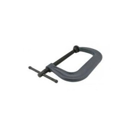 Wilton 14256 Drop Forged C-Clamp, Model 406, 0 to 6-1/16 inches Opening, 4-1/16 inches Throat Depth, 6600 lb Clamping Force