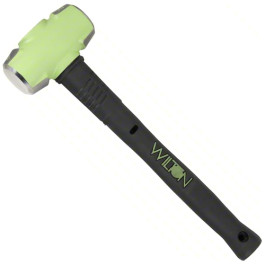 Wilton 20824 8 lb Head 24" B.A.S.H. Sledge Hammer, Unbreakable Handle, Anti-Vibe Neck, Non-Slip Grip