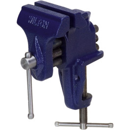 Wilton 33150 Clamp-On Bench Vise, Stationary Base, 3" Jaw Width, 2-1/2" Max Jaw Opening