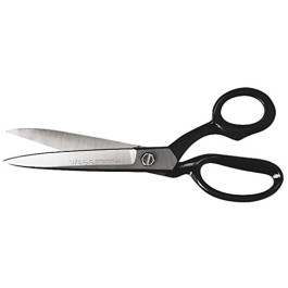 Wiss W20 Bent Handle Industrial Shears, 10", Nickel-Plated High Carbon Stee