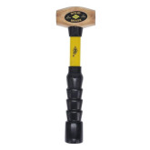 Nupla 30040 4 lb. Non-Sparking Brass Sledge Hammer, 12" Fiberglass Super Grip Handle (Wright Tool 9065)