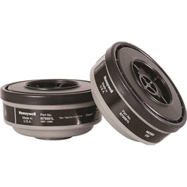 Honeywell 75001L Organic Vapor Respirator Cartridges, One Pair, For North 5