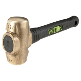 Wilton 90412 B.A.S.H. Brass Sledge Hammer, 4 Pound Head, 12" Handle
