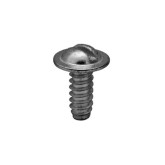 Auveco 8249 License Plate Screws, 1/4'' x 5/8'', Slotted Round Washer Head, 100 Pack