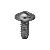 Auveco 8249 License Plate Screws, 1/4'' X 5/8'', Slotted Round Washer, 100 Pack