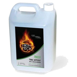 High Teck 7801V-1 Final Wipeout Low VOC Surface Prep, Colorless Liquid, 5 L