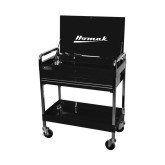 Homak BK05500190 32″ Pro Series One Drawer Flip Top Service Cart