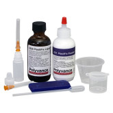 Polyvance 2501 PlastiFix Rigid Plastic Repair Kit, White